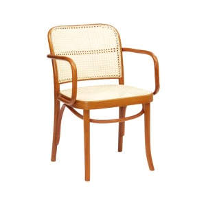Diva Cane Wooden Seat Armchair