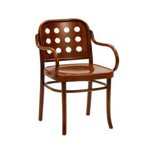 Diva Veneer Wooden Seat Armchair