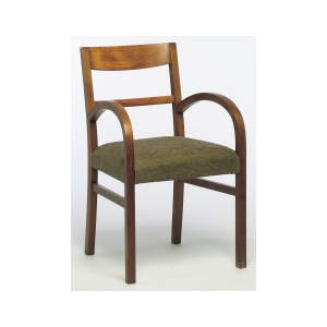Angel Wooden Seat Armchair