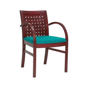 Leila Lattice Back Seat Armchair