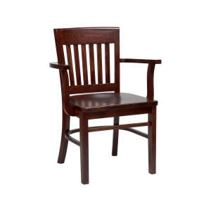 Boston Solid Seat Wooden Armchair