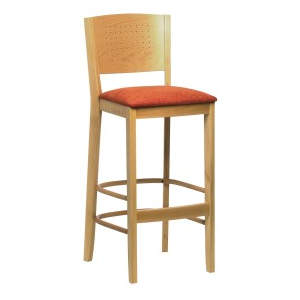 Jacob Veneer Seat High Stool