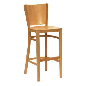 Oregon Veneer Seat High Stool
