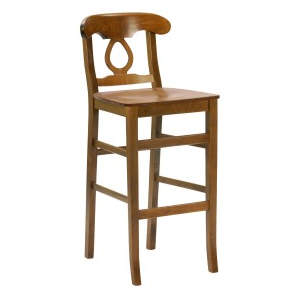 Oregon Veneer Seat High Stool