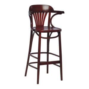 Swanson Embossed Seat High Stool