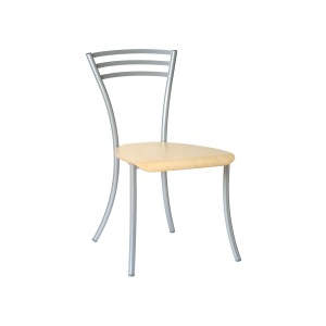 Galaxy Natural Veneer Seat Side Chair