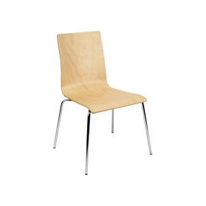 Space Veneer Seat Side Chair