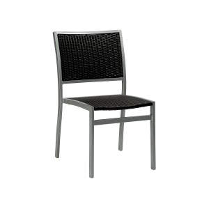 Villa Aluminium-java Stacker Side Chair
