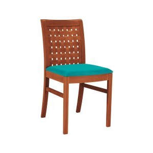 Leila Lattice Back Sidechair