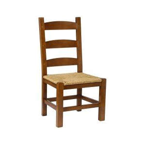 Bray Rush Seat Wooden Sidechair