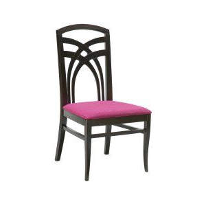 Deco Wooden Seat Sidechair