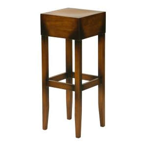 Oscar Veneer Wooden Seat Highstool