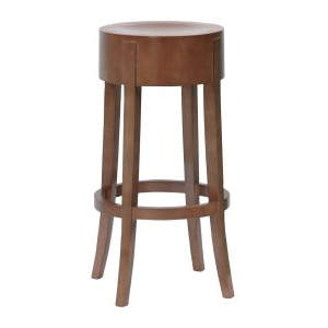 Jury Veneer Wooden Seat Highstool