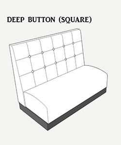 Booth Seating: Deep Button Square